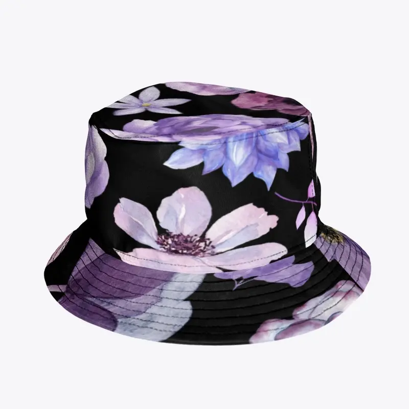 Purple Flower Print